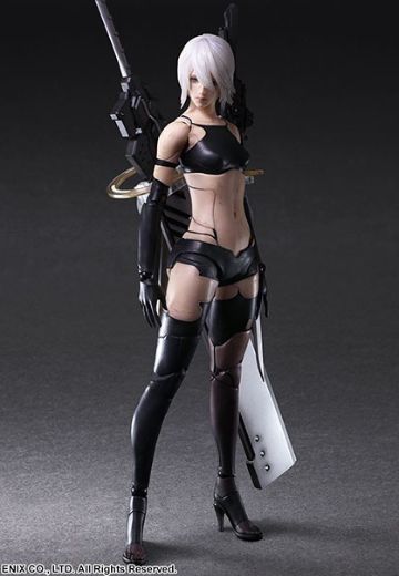 PlayArts改 尼尔：自动人形 寄叶A型二号 DX版 | Hpoi手办维基