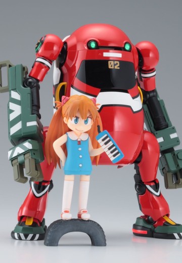 20 机动机器人WeGo EVA联动系列 Vol.2“2号机(动力机械臂)”+式波・明日香・兰格雷 | Hpoi手办维基