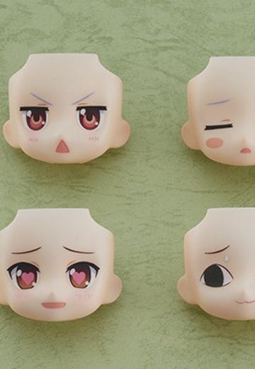 粘土人配件系列 悠哉日常大王 替换脸 | Hpoi手办维基
