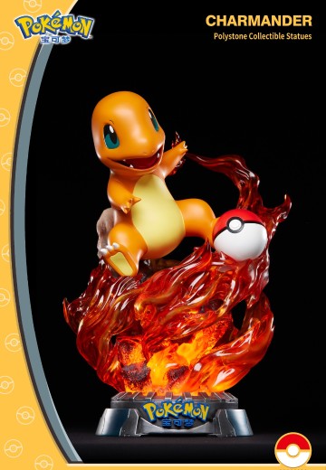 宝可梦收藏级雕像 精灵宝可梦 小火龙
