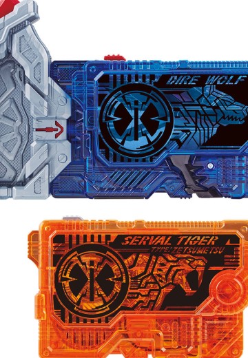 Zero-One Others：Kamen Rider Vulcan&Valkyrie DX Dire Wolf Zetusme RiseKey & Serval Tiger Zetusme RiseKey