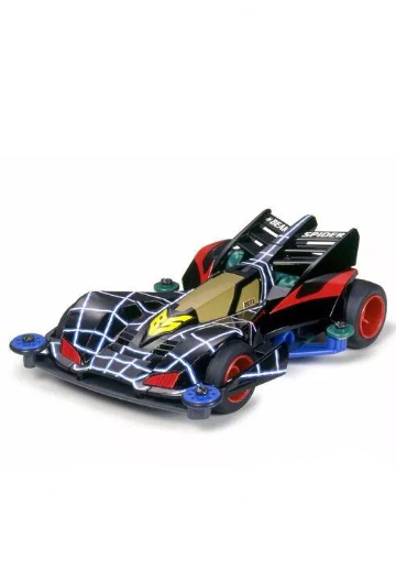 迷你四驱车系列 No.19408 1/32 四驱兄弟 蜘蛛王（S1底盘） | Hpoi手办维基