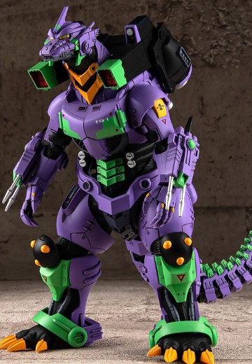 哥斯拉VS新世纪福音战士 3式机龙 EVA初号机配色Ver.