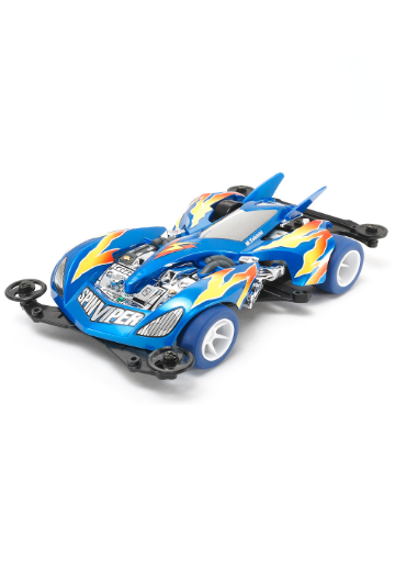 迷你四驱车系列 No.95329 1/32 四驱兄弟WGP 急速蝮蛇珍珠蓝限定版（VS底盘） | Hpoi手办维基