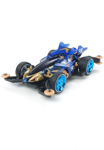 迷你四驱车 No.95573 1/32 新四驱小子 Dash03 新冲刺流星蓝透特别版（MA底盘）