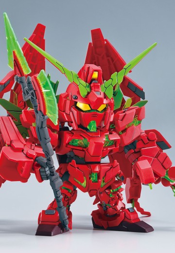 SD高达 BB战士 福冈高达基地限定 机动战士高达独角兽(UC) RX-0 完美独角兽高达 最终决战样式 Ver.GSF | Hpoi手办维基