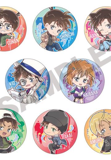名侦探柯南 Q版徽章 蹦出角色/跳动Ver. | Hpoi手办维基