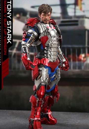 电影杰作系列 钢铁侠2 托尼•斯塔克(五号装甲版) | Hpoi手办维基