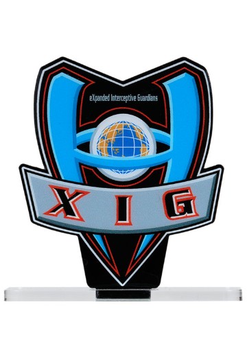 亚克力Logo摆件 EX 盖亚奥特曼 XIG(希格队) | Hpoi手办维基