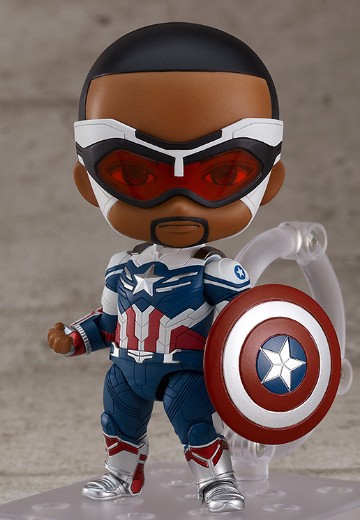 粘土人#1618 猎鹰与冬日战士 美国队长 (山姆·威尔逊) | Hpoi手办维基