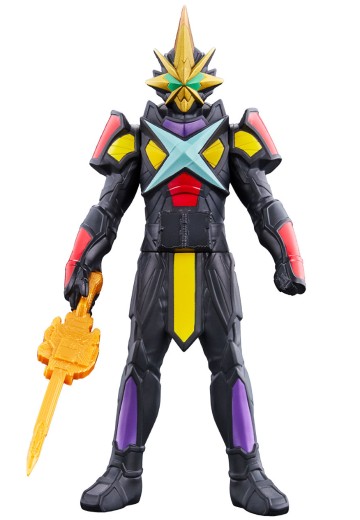 骑士英雄系列07 假面骑士：圣刃 假面骑士最光  艾克斯剑侠 | Hpoi手办维基