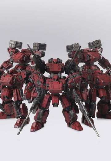 前线任务 Structure Arts 塑料模型套件第二弹 Frost 地狱之壁 6机套装 | Hpoi手办维基