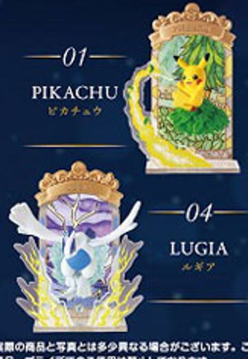 精灵宝可梦 教堂玻璃风背景手办收藏 | Hpoi手办维基