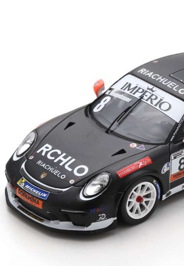 S8502 保时捷 911 GT3 CUP NO.8 CHAMPION PORSCHE CARRERA CUP BRAZIL 2018 WERNER NEUGEBAUER | Hpoi手办维基