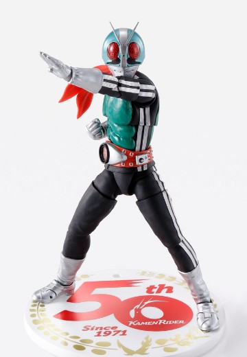 S.H.Figuarts(真骨雕制法) 假面骑士 假面骑士新1号 假面骑士50周年纪念版