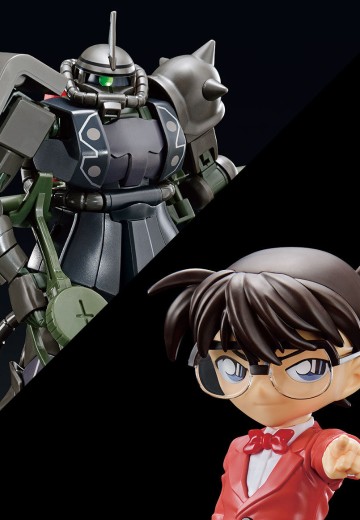 EG 江户川柯南(夏亚专用扎古配色) 与 HG 夏亚专用扎古II(赤井秀一配色)