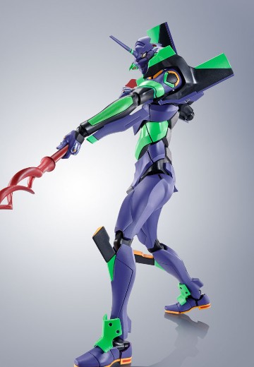 ROBOT魂 ＜新世纪福音战士系列＞  新世纪福音战士初号机+卡西乌斯之枪（新配色版） | Hpoi手办维基