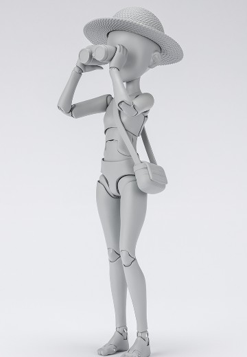 S.H.Figuarts 女性素体 -杉森建- 豪华套装版 (灰色)