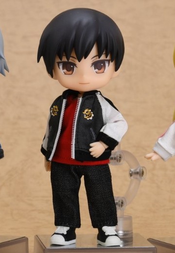 粘土娃 服装套组 棒球衫 黑色 | Hpoi手办维基