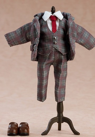 粘土娃: 服装套组 西服 格子花纹 | Hpoi手办维基
