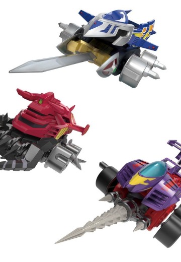 SMP [SHOKUGAN MODELING PROJECT] 激斗战车 第一战-EX1 霹雳神鹰 & 战斗狂牛 & 旋风幻影 套装 | Hpoi手办维基