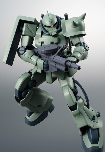 ROBOT魂＜SIDE MS＞ 机动战士高达0083 星尘的回忆  MS-06F-2  扎古IIF2型(努南·比达机) ver. A.N.I.M.E. | Hpoi手办维基