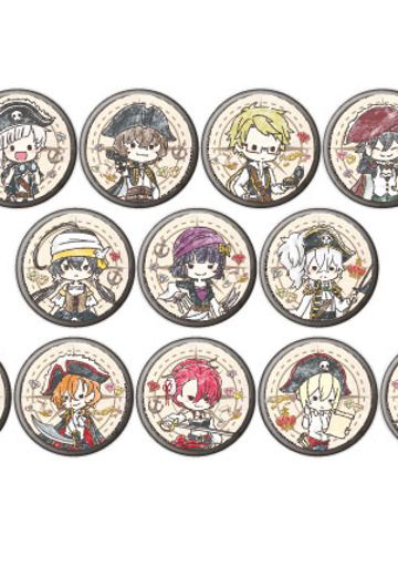 文豪野犬 涂鸦风徽章 海盗款 | Hpoi手办维基