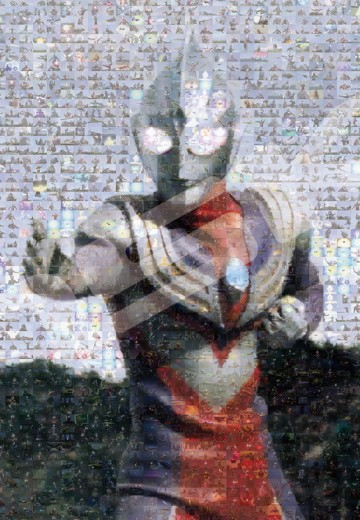 1000片马赛克风拼图 迪迦奥特曼 | Hpoi手办维基