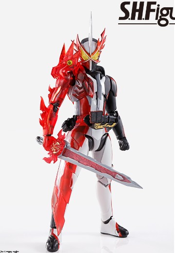 一番赏 S.H.Figuarts  假面骑士 A奖  假面骑士圣刃 勇气之龙 透明红 | Hpoi手办维基