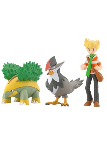 宝可梦比例世界 神奥地区 阿驯+树林龟+姆克鹰