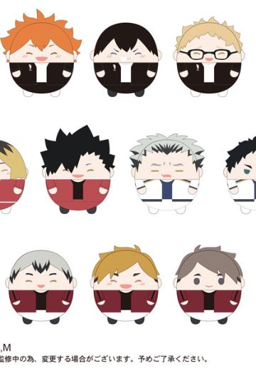 排球少年 圆滚滚玩偶挂件 特别版 | Hpoi手办维基