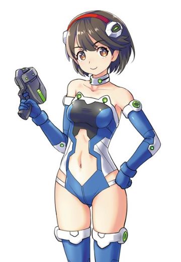 12蛋机少女收藏 No.23“羽澄礼”(SF驾驶服) | Hpoi手办维基