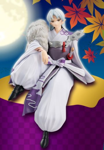 压泡面手办 战国御伽草子 犬夜叉 杀生丸