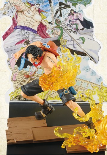 一番赏 航海王 WT100纪念 尾田荣一郎作画 大海贼百景 D奖 航海王 波特卡斯·艾斯 大海贼百景