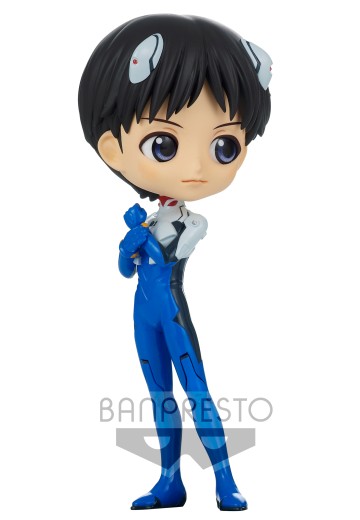 Q posket 新世纪福音战士新剧场版 碇真嗣 战斗服 A款 | Hpoi手办维基