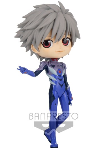 Q posket 新世纪福音战士新剧场版 渚薰 战斗服 B款 | Hpoi手办维基