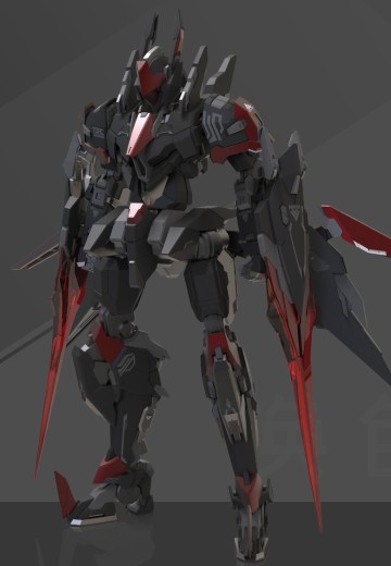 人型装甲战纪 六二式“谷雨”突击型改 夏卯 幽影战术配色