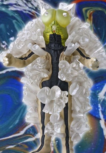 奥特大怪兽系列5000 赛文奥特曼 普拉奇克星人