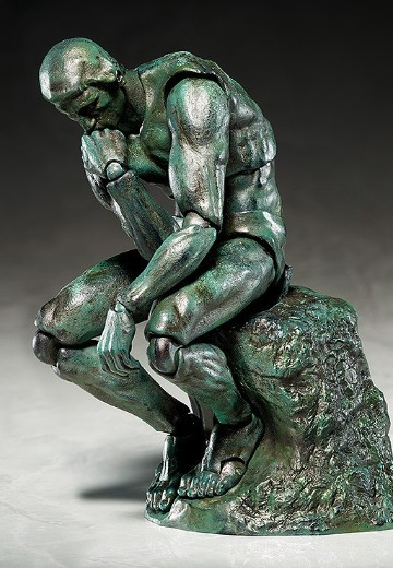 figma#SP-056 桌上美术馆 思考者 | Hpoi手办维基