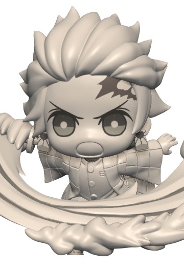 掌中人偶精细版 鬼灭之刃 灶门炭治郎 | Hpoi手办维基