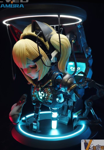 胸像 原创机娘 安布拉 AMBRA维护中