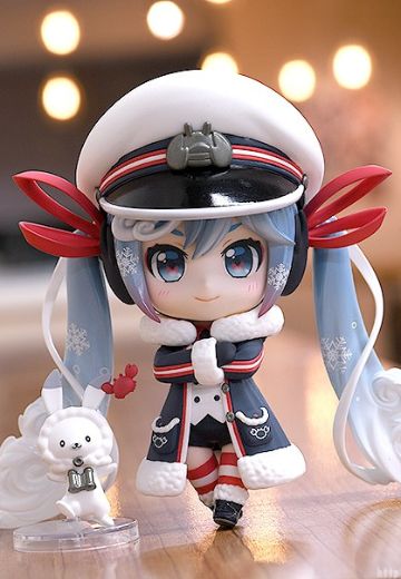 粘土人#1800 初音未来 雪未来 2022  Grand Voyage | Hpoi手办维基