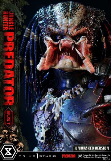 PBPR-02 铁血战士1987 丛林猎人 无面具版 胸像