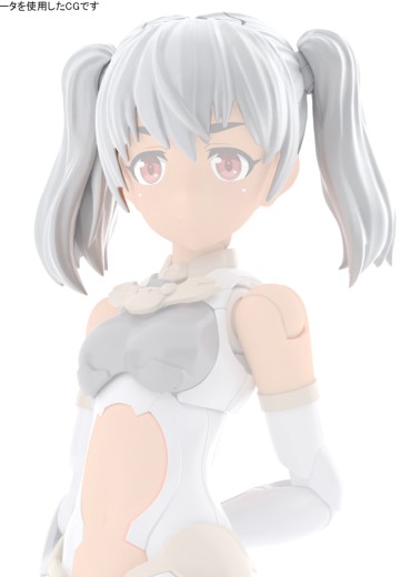 30MS 自定义发型配件5 全4种 发辫4 [白色1] ​​​​ | Hpoi手办维基