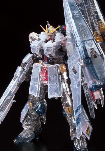 RG 机动战士高达 逆袭的夏亚 MSV 重武装型Nu高达 [透明配色] | Hpoi手办维基