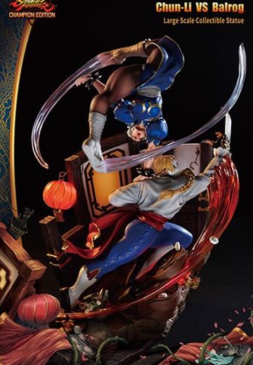 街霸5 春丽 VS 巴洛克 | Hpoi手办维基