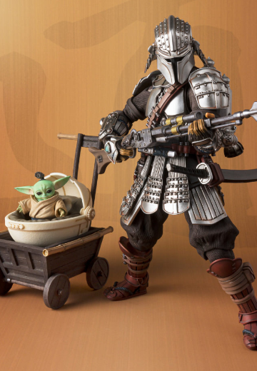 名将MOVIE REALIZATION 曼达洛浪人(贝斯卡装甲)+古古