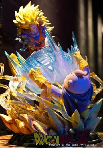 龙珠Z 孙悟空 超级赛亚人3 VS 胖布欧 | Hpoi手办维基