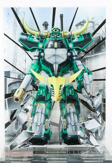 HERO ON STAGE/英雄的世界 假面骑士龙骑 假面骑士兵牛 与 枪炮巨牛 | Hpoi手办维基