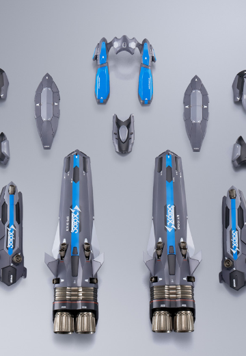 DX超合金  超时空要塞DELTA 绝对LIVE VF-31AX 卡伊洛斯 进阶型(疾风专用机) 专用超级零件套装 | Hpoi手办维基